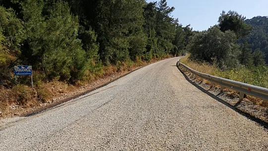 Büyükşehir'den Marmaris'te 18 KM  yol Çalışması Daha