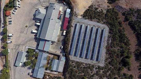 Büyükşehir Güneşi Elektriğe Çeviren Tesisler Yapıyor
