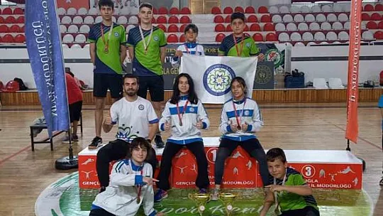 Büyükşehir masa tenisi takımı Muğla şampiyonu