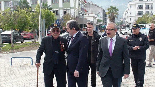 VALİ TAVLI FETHİYE GAZİLER DERNEĞİNİ ZİYARET ETTİ