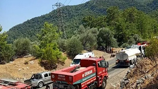 Çabuk fark edildi, hemen söndürüldü