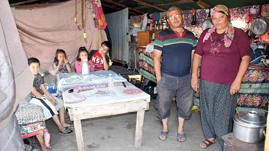 Çadırlarda geçen yaşam