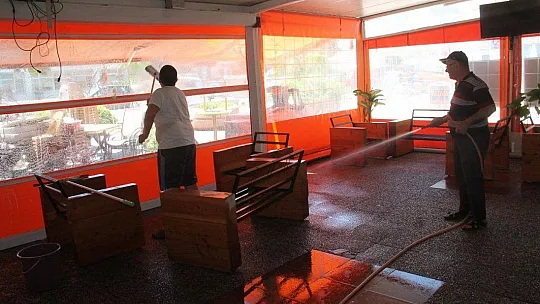 Kafelerde 1 Haziran'daki açılış için hazırlıklar başladı