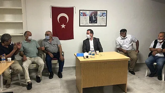 Öztürk, 'Halkımızın sorunlarına çözüm bulmak için geldik'