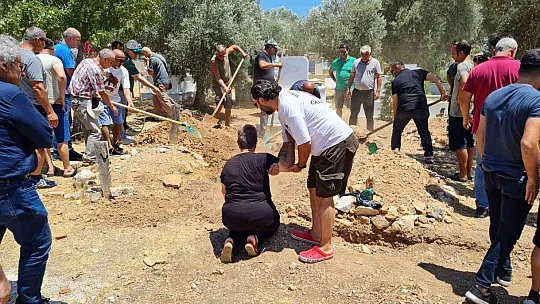 Cesedi, kum dolu çuval içerisinde bulunmuştu