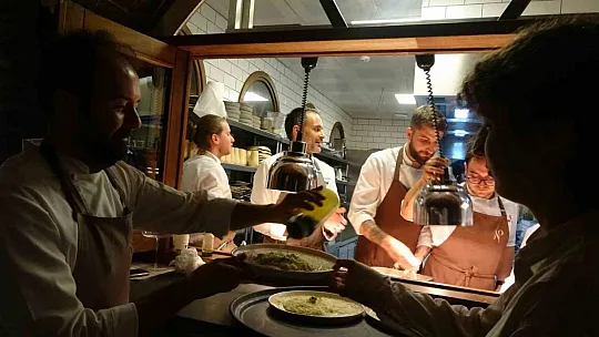 Çevre dostu restoran sezona büyük bir açılış ile 'merhaba' dedi