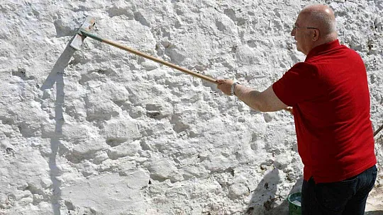 Çevre gününde 30 ton kireç dağıtıldı