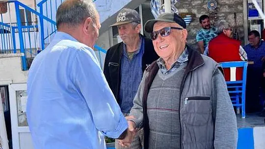 'Milletvekili Adayı Saatcı'yı Datça, bağrına bastı'
