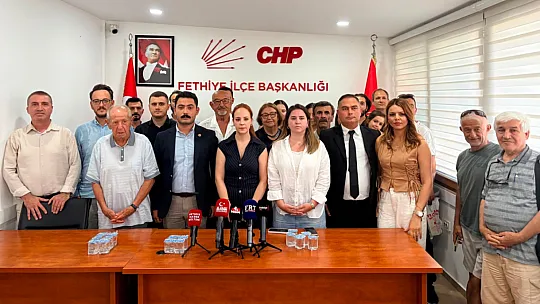CHP Fethiye İlçe Başkanı Mustafa Barış Güler: 'Cumhuriyet Halk Partisi'ni yaşatmaya devam edeceğiz'