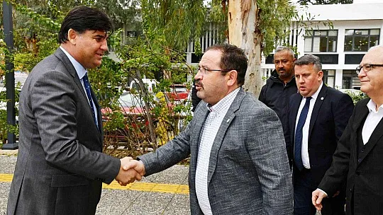 CHP ve İyi Parti İl Başkanları Karaca'yı ziyaret etti