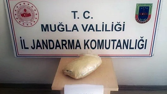 Çiçek saksısında uyuşturucu taşırken yakalandı