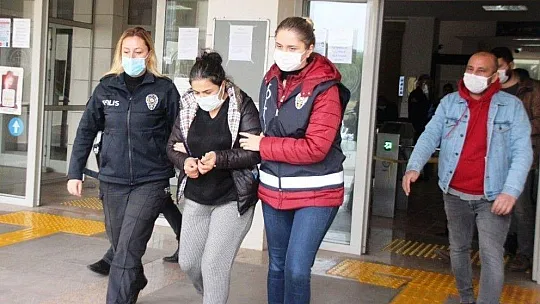 Çocuklarının gözü önünde kocasını öldüren kadın tutuklandı