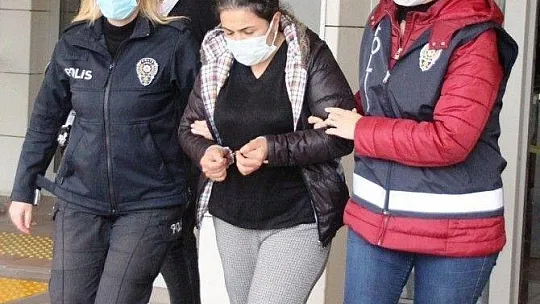 Çocuklarının gözü önünde kocasını öldüren kadın tutuklandı