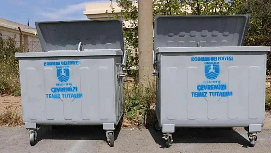 ÇÖP KONTEYNERİNDEN 176 BİN TL TASARRUF EDİLDİ