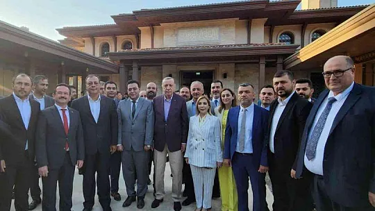 Cumhurbaşkanı Erdoğan, Muğla'da partililerle bayramlaştı