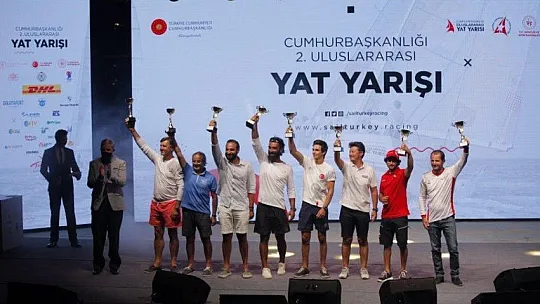 Cumhurbaşkanlığı 2. Uluslararası Yat Yarışları'nın Muğla etabı tamamlandı