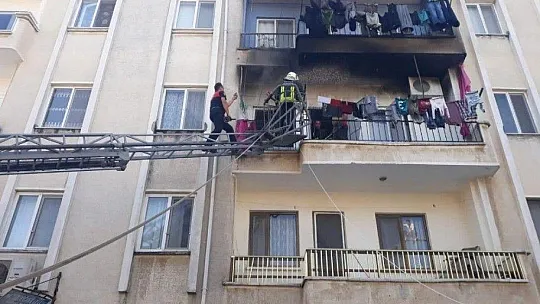 Dalaman'da ev yangını