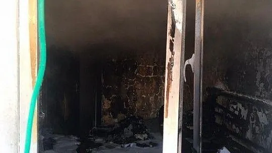 Dalaman'da ev yangını