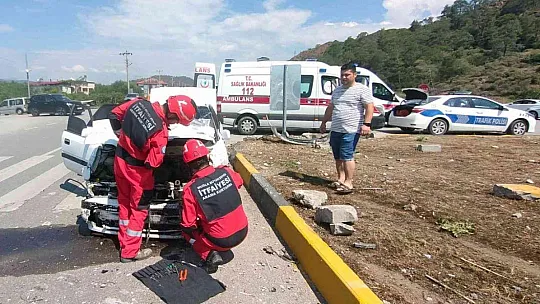 Dalaman'da kaza: 4 yaralı