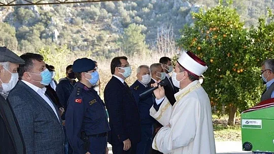 Dalaman'da Kore gazisi son yolculuğuna uğurlandı