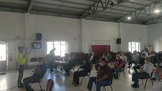 Dalaman'da okul servisi sürücülerine 'korona virüs tedbirleri' anlatıldı