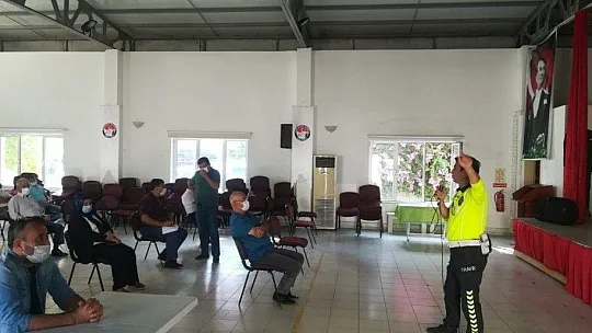 Dalaman'da okul servisi sürücülerine 'korona virüs tedbirleri' anlatıldı
