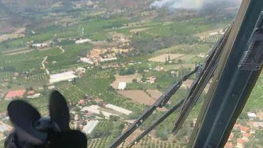 Dalaman'da orman yangını
