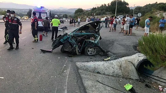 Dalaman'da otomobil takla attı: 3 ölü