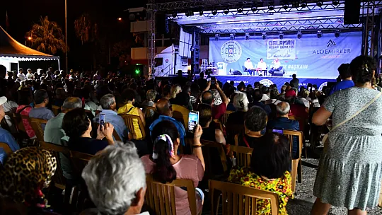 Karaca, Dalaman Kitap Günleri'ne katıldı