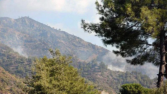 Dalaman yangını kısmen kontrol altında