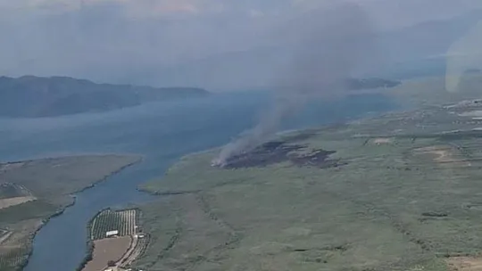 Dalyan'daki sazlık yangınıyla ile ilgili üç şüpheli gözaltına alındı
