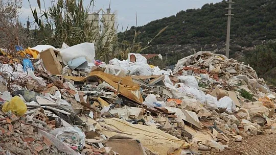 Datça çöp ve moloz dökme alanına kavuştu