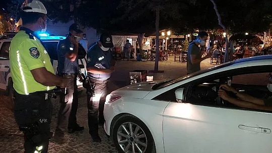 Datça'da 100 polisle dev uygulama