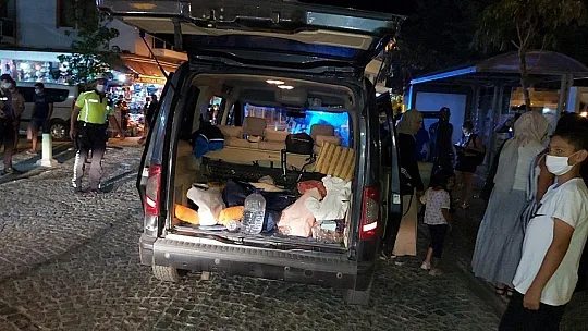 Datça'da 100 polisle dev uygulama
