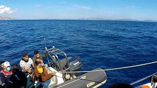 Datça'da 328 düzensiz göçmen kurtarıldı