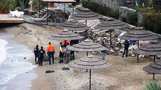 Datça'da battı, 46 kilometre sürüklendi, Bodrum'da sahile cesedi vurdu