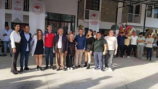 Datça'da hibe destekli zeytinyağı fabrikası hizmete açıldı