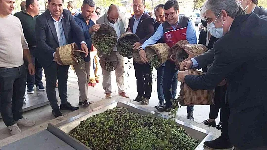 Datça'da hibe destekli zeytinyağı fabrikası hizmete açıldı