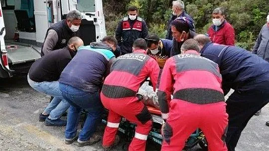 Datça'da kaza: 1 yaralı