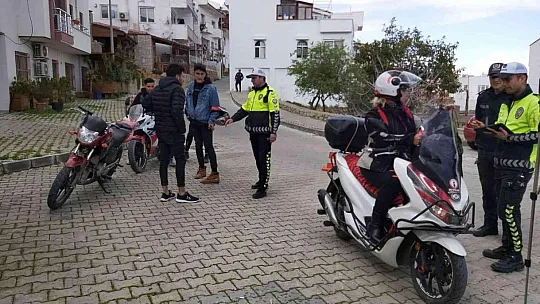 Datça'da KGYS kameralarından ihlaller tespit ediliyor