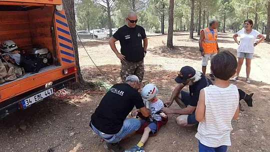 Datça'da kurtarma tahliye eğitimi verildi