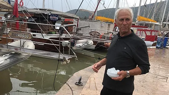 Sağanak Yağmur, Denizin Rengini Değiştirdi