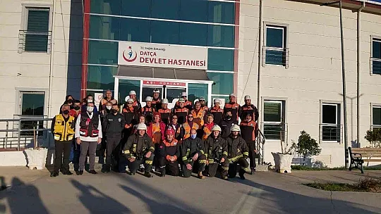 Datça'daki tatbikat gerçeği aratmadı
