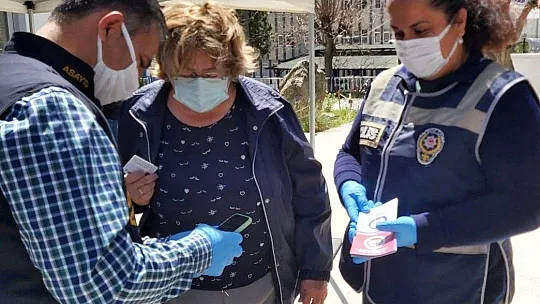 Datça emniyeti KADES tanıtımlarını sürdürüyor