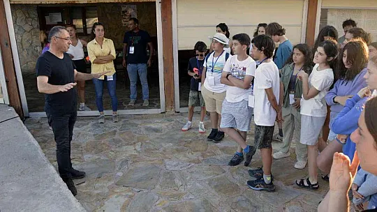 Datça Knidos'ta yaz bilim kampı