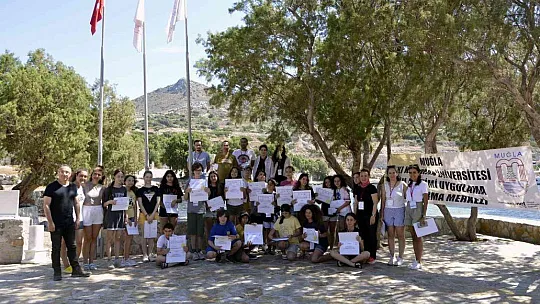 Datça Knidos'ta yaz bilim kampı