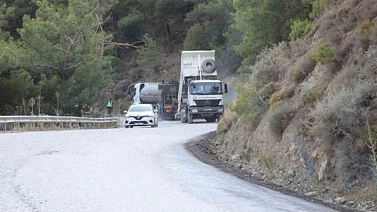 Datça Mesudiye yolu tamamlandı