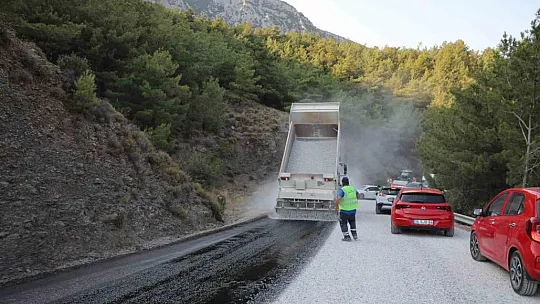 Datça Mesudiye yolu tamamlandı