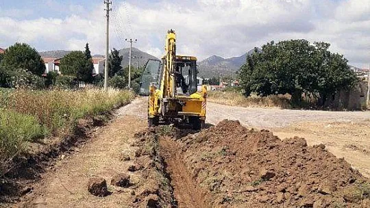 Datça'nın içme suyu hatları yenileniyor