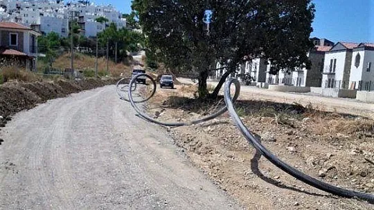 Datça'nın içme suyu hatları yenileniyor